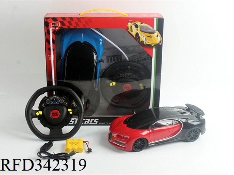 1:16 FOUR-WAY DIRECTION
DISK LIGHTS BUGATTI
REMOTE CONTROL CAR
(WITH USB CHARGING)