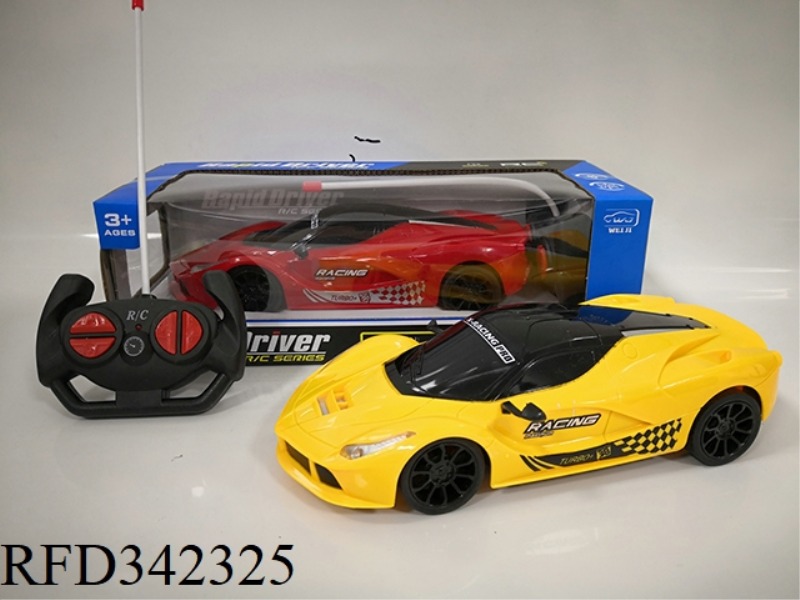 1:16 FOUR-WAY LIGHT
LA FERRARI
REMOTE CONTROL CAR/NOT INCLUDED
ELECTRICITY