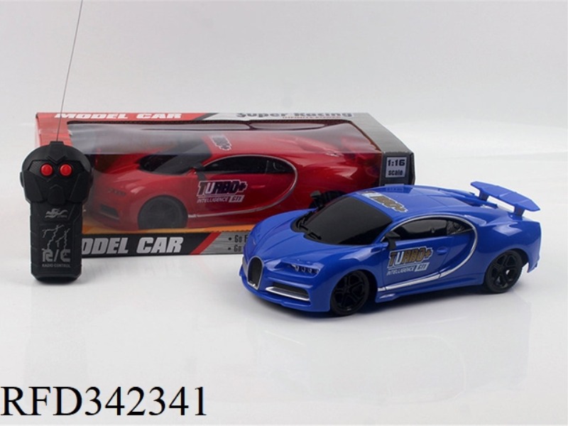 1:16 TWO-WAY BUGA
CHIRON PAD PRINTING
REMOTE CONTROL CAR