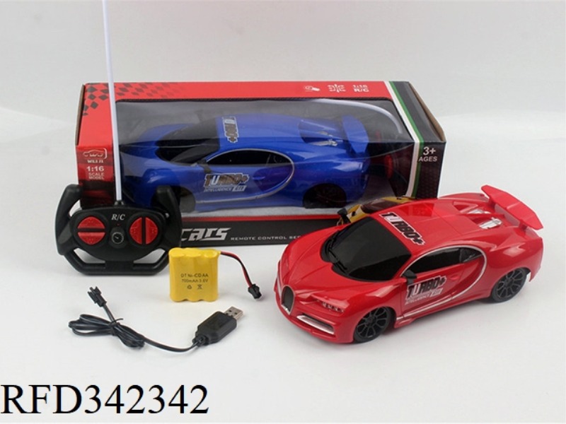 1:16 FOUR-WAY LIGHT
PRINTING BUGATTI YAO
CONTROL CAR
(WITH USB CHARGING)
/PACKAGE