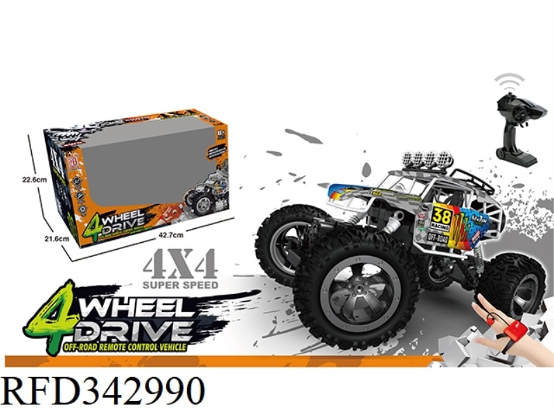 1:12 FOUR-WHEEL ALUMINUM ALLOY CLIMBING OFF-ROAD VEHICLE（include）
