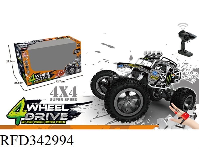 1:12 FOUR-WHEEL ALUMINUM ALLOY CLIMBING OFF-ROAD VEHICLE（include）