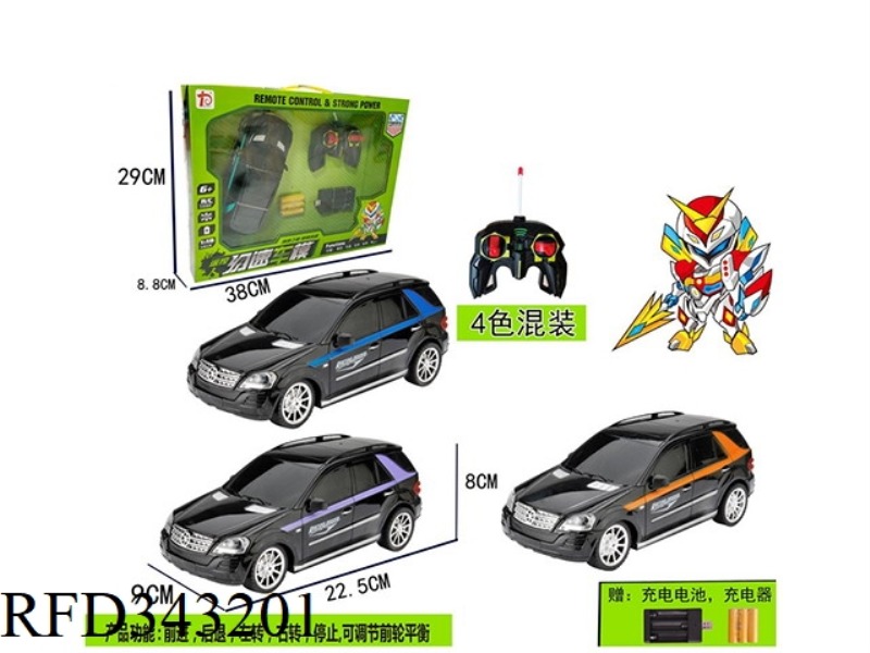 1:18 FOUR-WAY BENZ REMOTE CONTROL CAR（INCLUDE）