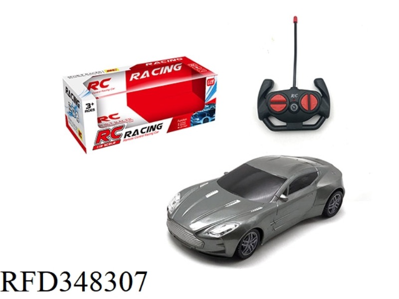 1:18 ASTON MARTIN ONE77 4-WAY REMOTE CONTROL CAR MODEL 27MHZ (NOT INCLUDE)