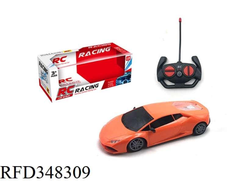 1:18 LAMBORGHINI HURACAN 4-WAY REMOTE CONTROL CAR MODEL 27MHZ(NOT INCLUDE)