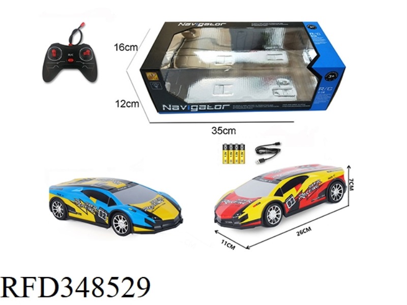 1:14 FOUR-WAY LAMBORGHINI REMOTE CONTROL CAR WITH LIGHT