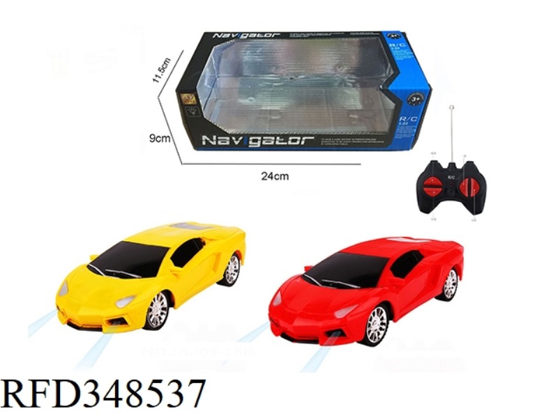 1:24 FOUR-WAY WIRELESS SIMULATION LAMBORGHINI REMOTE CONTROL CAR (WITH LIGHT)