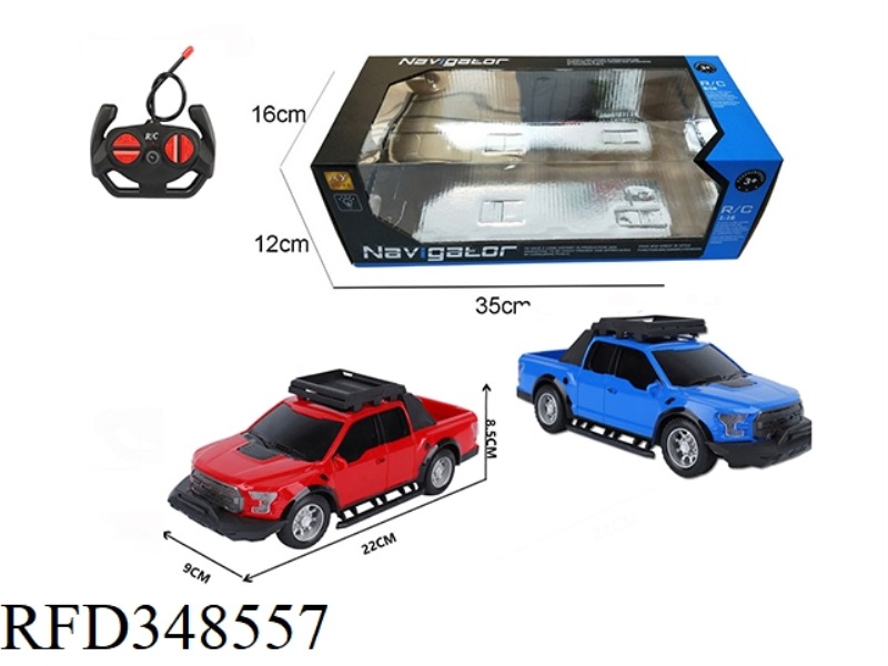 1:16 FOUR-WAY REMOTE CONTROL OFF-ROAD VEHICLE (WRANGLER)