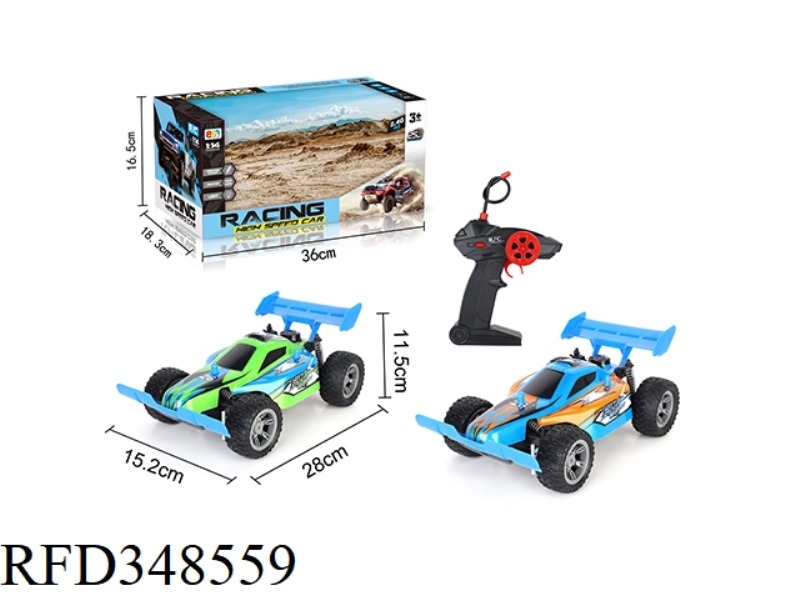 1:14 FOUR-WAY REMOTE CONTROL HIGH-SPEED OFF-ROAD VEHICLE WITH LIGHT