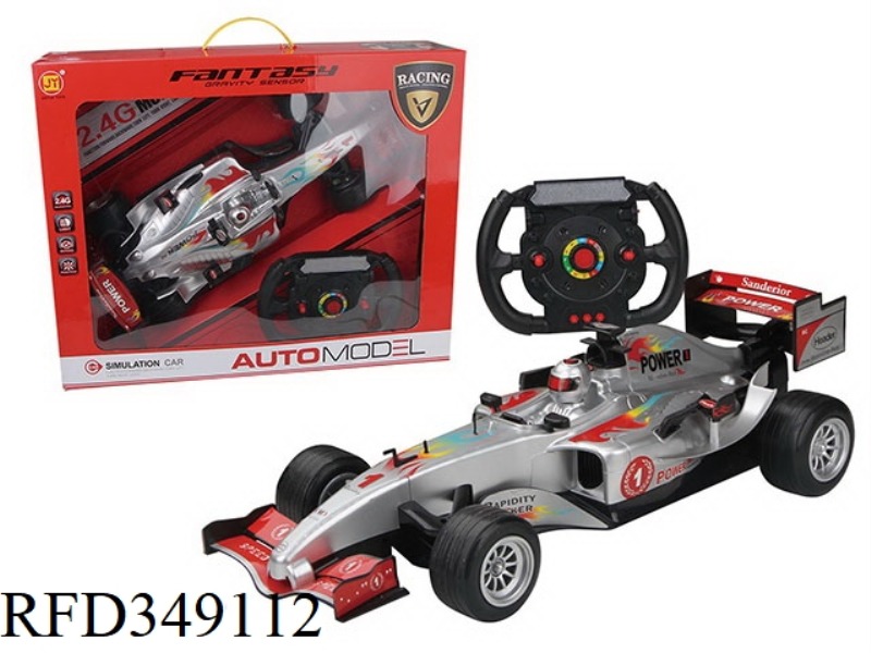 1:10/2.4G STEERING WHEEL REMOTE CONTROL CAR (INCLUDE)