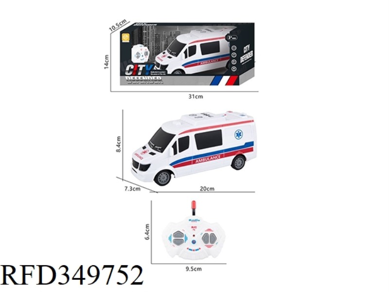 FOUR-WAY LIGHT REMOTE CONTROL AMBULANCE（NOT INCLUDE）