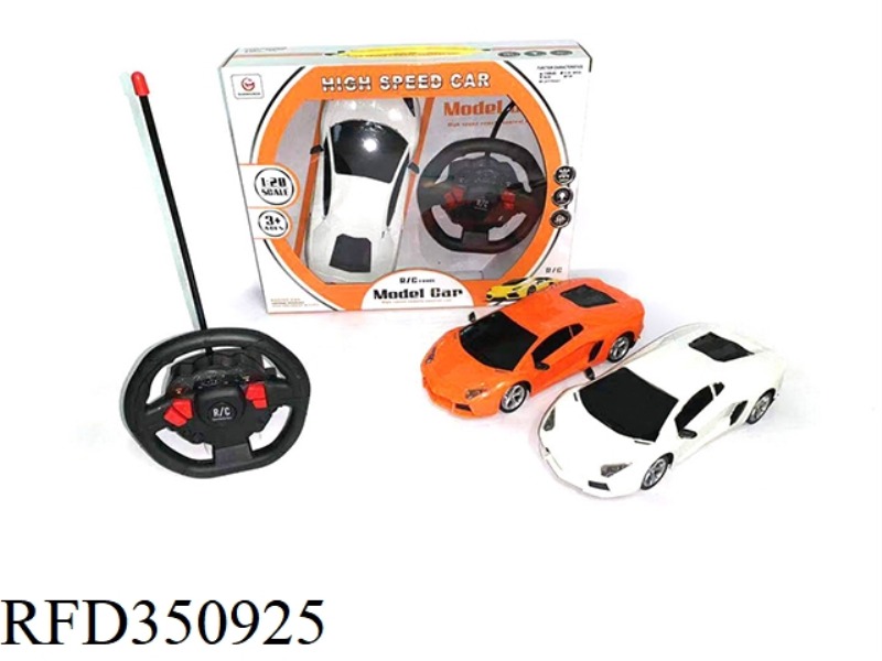 4 CHANNEL STEERING WHEEL LAMBORGHINI REMOTE CONTROL CAR（INCLUDE）