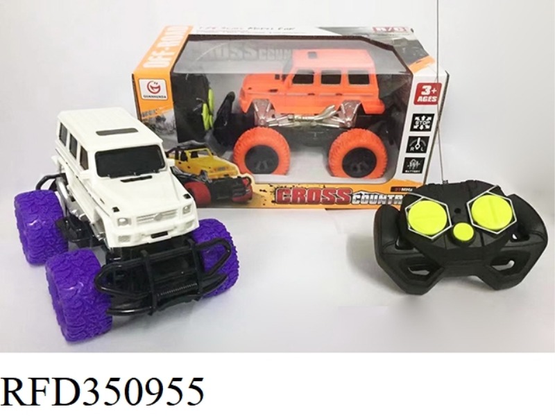 4 CHANNEL OFF-ROAD REMOTE CONTROL CAR（INCLUDE）