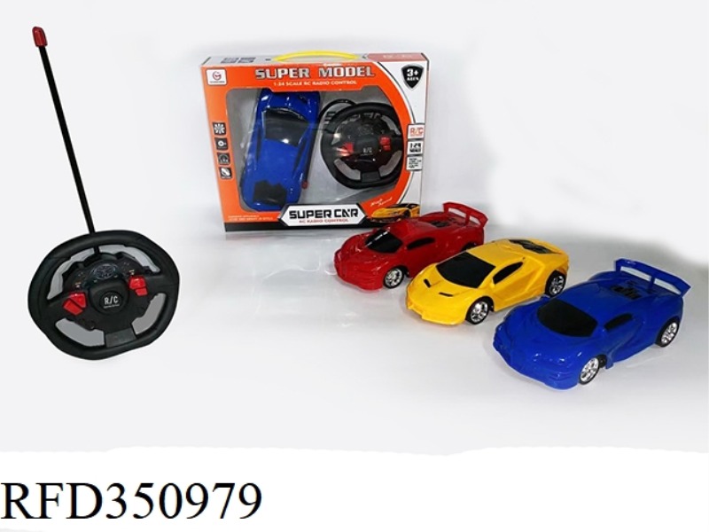 4 CHANNEL STEERING WHEEL REMOTE CONTROL CAR（INCLUDE）