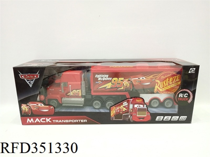 CAR GENERAL MOBILIZATION 3 UNCLE MAI FOUR-WAY REMOTE CONTROL CONTAINER TRUCK (THE REAR DOOR CAN BE O
