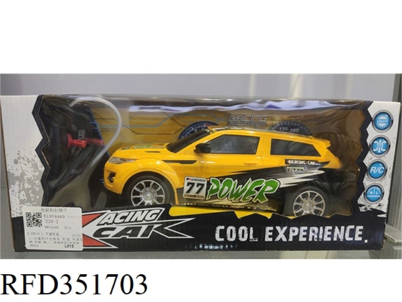 1:16 REMOTE CONTROL LIGHT SPORTS CAR