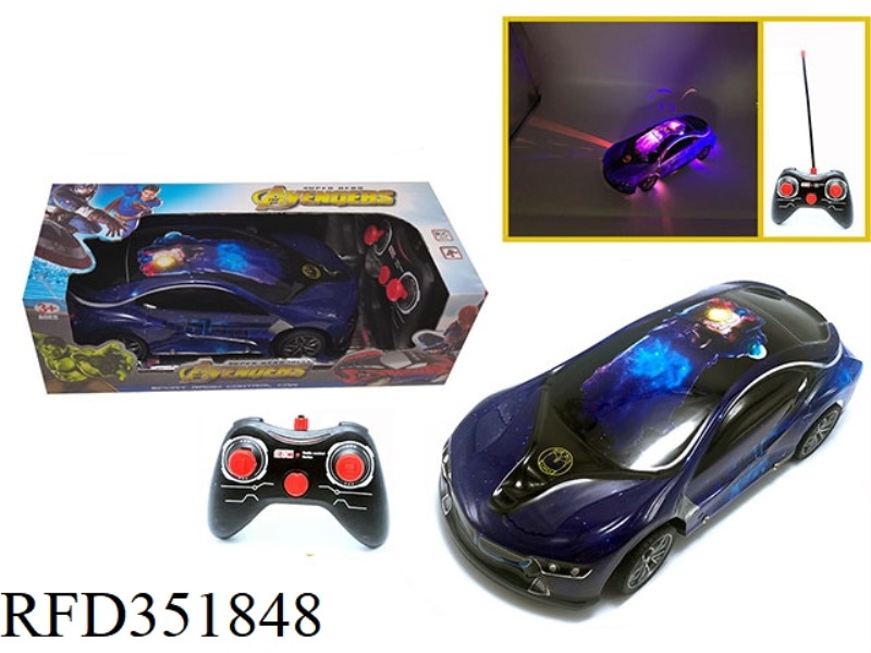 1:16 FOUR-CHANNEL REMOTE CONTROL CAR COLORFUL LIGHTS BMW I8-THANKS