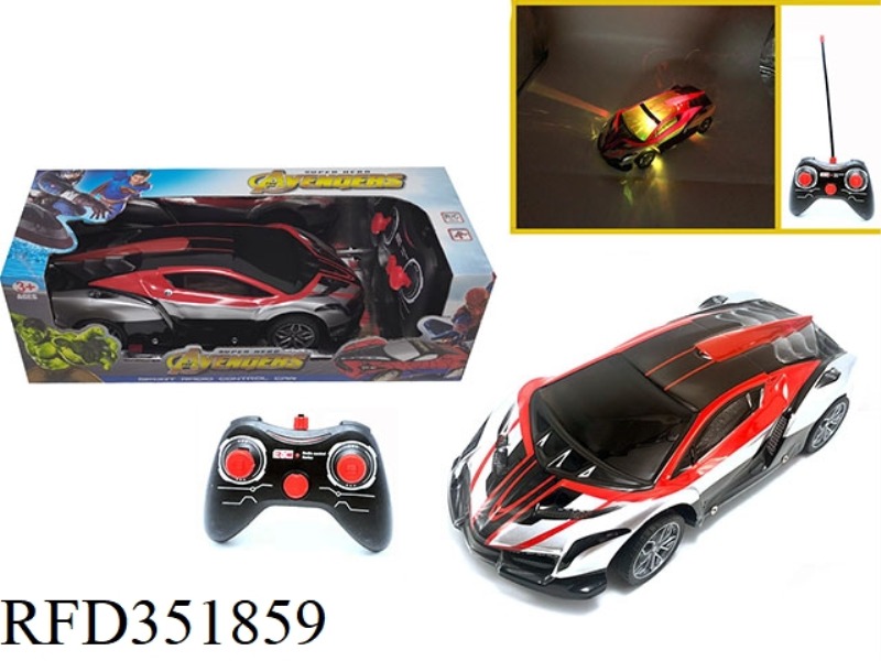 1:16 FOUR-CHANNEL REMOTE CONTROL CAR 3D LIGHTING LAMBORGHINI-HAWKEYE