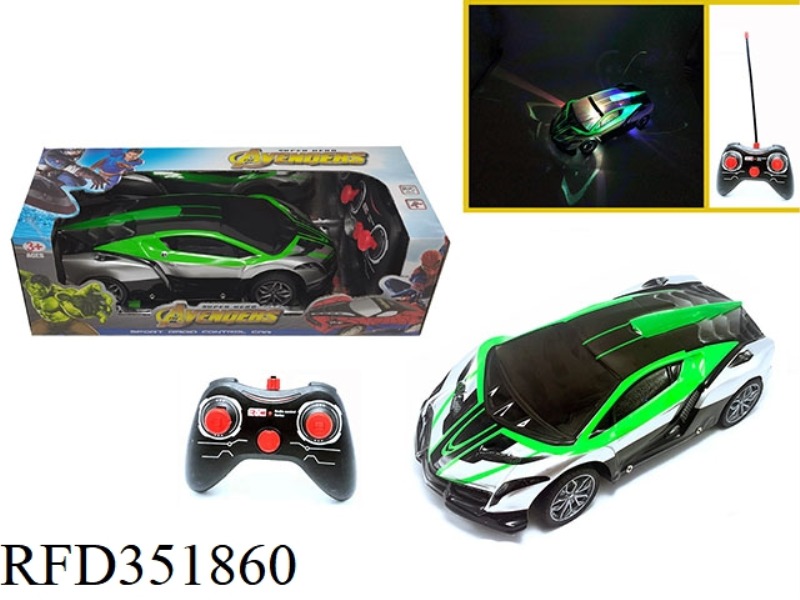 1:16 FOUR-CHANNEL REMOTE CONTROL CAR 3D LIGHTING LAMBORGHINI-CAPTAIN MARVEL