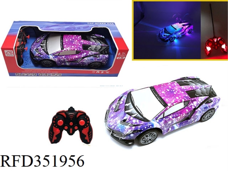 1:14 FOUR-CHANNEL REMOTE CONTROL CAR LIGHT LAMBORGHINI