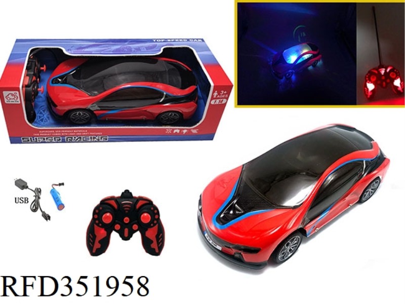 1:14 FOUR-CHANNEL REMOTE CONTROL CAR 5D LIGHT BMW I