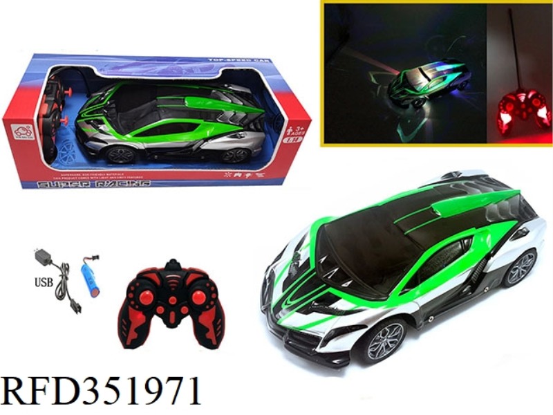 1:14 FOUR-CHANNEL REMOTE CONTROL CAR 3D LIGHTING LAMBORGHINI