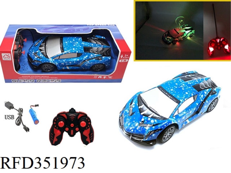 1:14 FOUR-CHANNEL REMOTE CONTROL CAR LIGHT LAMBORGHINI