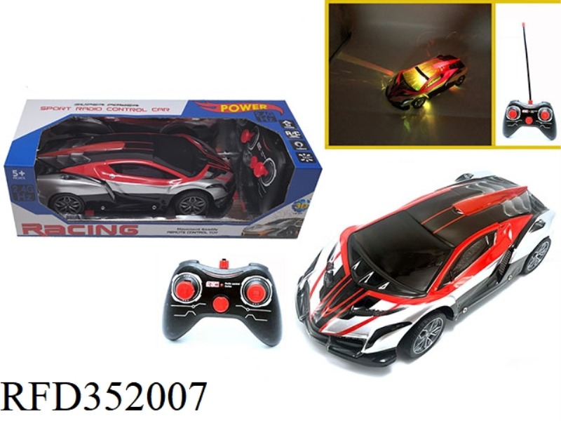 1:16 2.4G FOUR-CHANNEL REMOTE CONTROL CAR 3D LIGHTING LAMBORGHINI