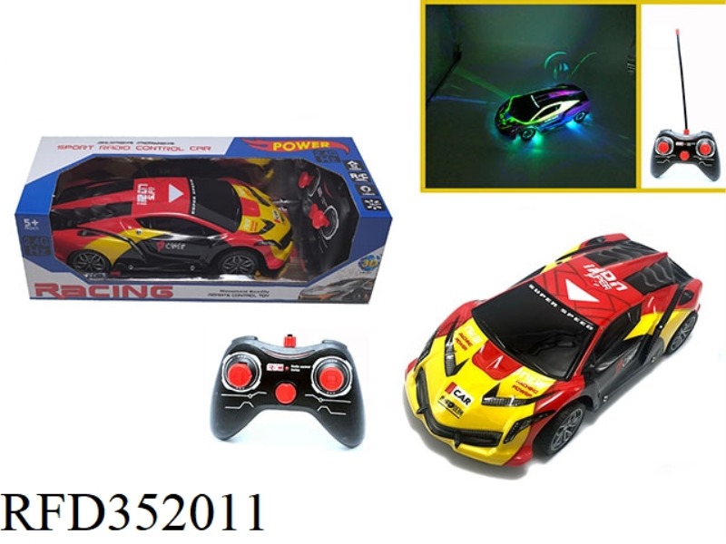 1:16 2.4G FOUR-CHANNEL REMOTE CONTROL CAR COLORFUL LIGHTS LAMBORGHINI-T
