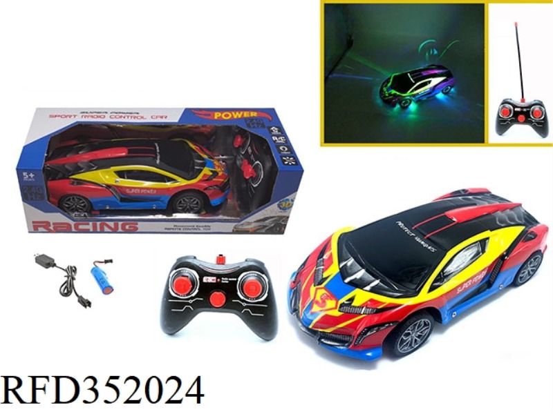 1:16 2.4G FOUR-CHANNEL REMOTE CONTROL CAR COLORFUL LIGHTS LAMBORGHINI-ULTRA