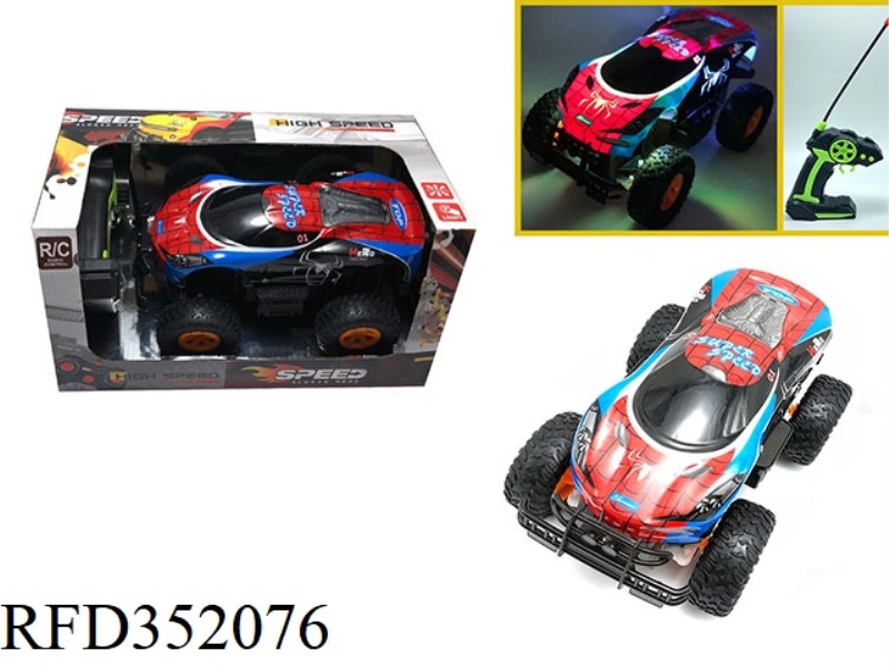 1:16 OFF-ROAD FOUR-CHANNEL LIGHT PVC REMOTE CONTROL CAR CAR