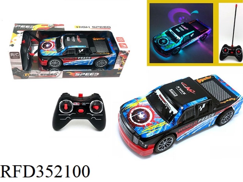 1:18 FOUR-CHANNEL REMOTE CONTROL LIGHT REMOTE CONTROL CAR PICKUP