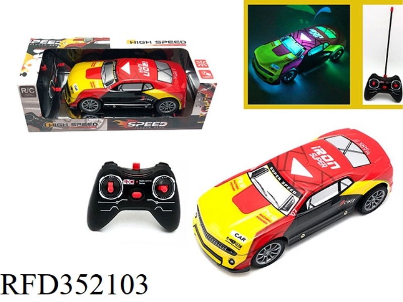 1:18 FOUR-CHANNEL REMOTE CONTROL LIGHT REMOTE CONTROL CAR CAR
