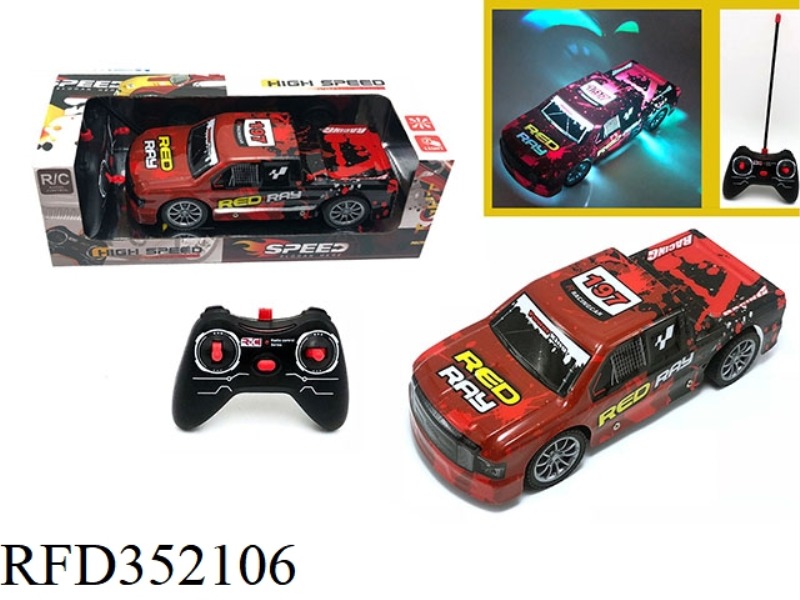1:18 FOUR-CHANNEL REMOTE CONTROL LIGHT REMOTE CONTROL CAR PICKUP
