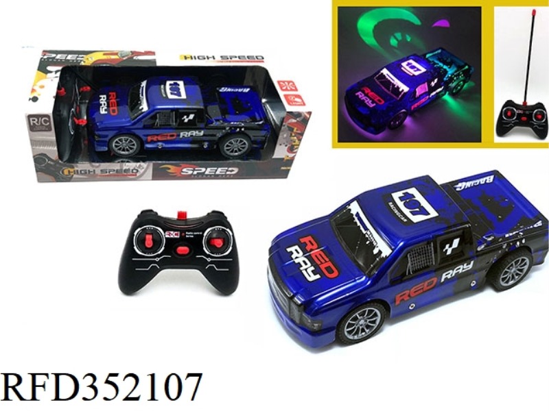 1:18 FOUR-CHANNEL REMOTE CONTROL LIGHT REMOTE CONTROL CAR PICKUP
