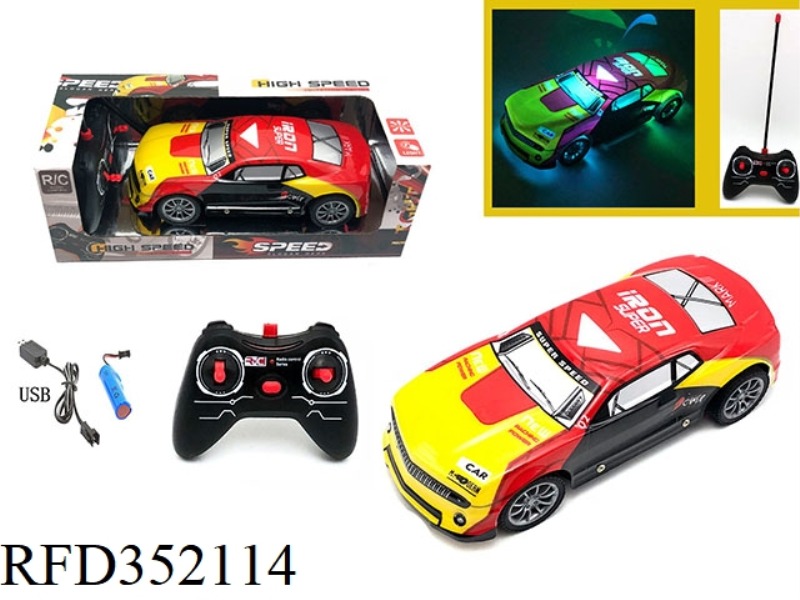 1:18 FOUR-CHANNEL REMOTE CONTROL LIGHT REMOTE CONTROL CAR CAR