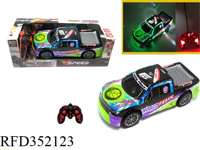 1:18 FOUR-CHANNEL REMOTE CONTROL LIGHT REMOTE CONTROL CAR PICKUP