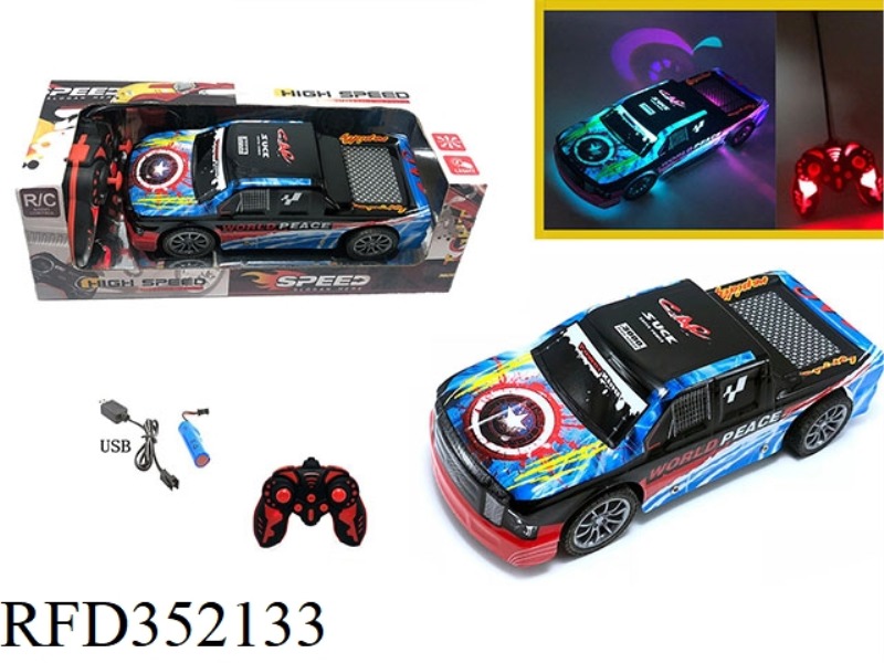1:18 FOUR-CHANNEL REMOTE CONTROL LIGHT REMOTE CONTROL CAR PICKUP