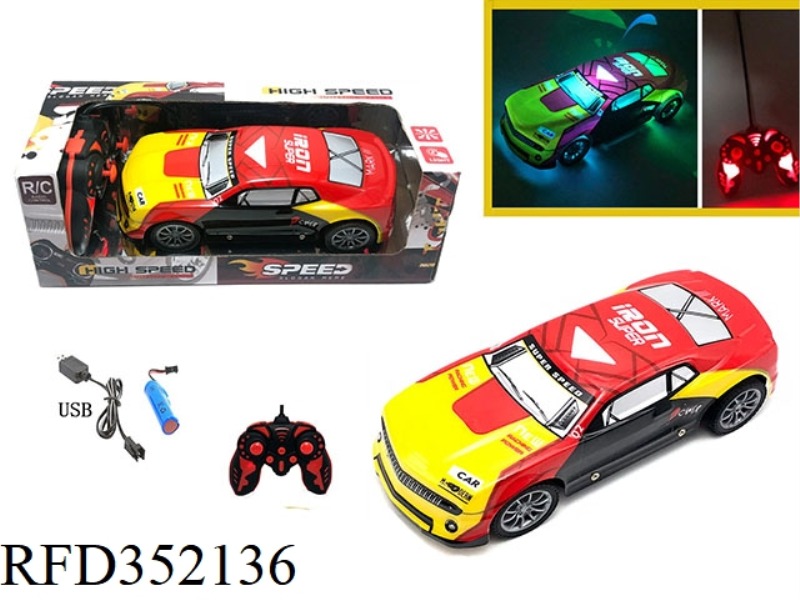 1:18 FOUR-CHANNEL REMOTE CONTROL LIGHT REMOTE CONTROL CAR CAR