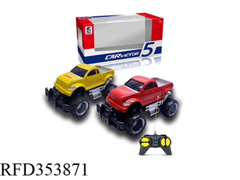 1:24 SIMULATION TOYOTA PICKUP OFF-ROAD FOUR-CHANNEL REMOTE CONTROL CAR (WITHOUT BATTERY)