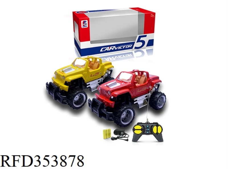 1:24 SIMULATION DODGE CROSS-COUNTRY FOUR-CHANNEL REMOTE CONTROL CAR (INCLUDED BATTERY)