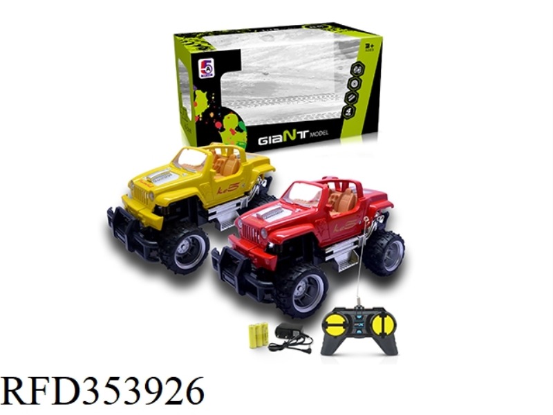1:24 SIMULATION DODGE CROSS-COUNTRY FOUR-CHANNEL REMOTE CONTROL CAR (INCLUDED BATTERY)