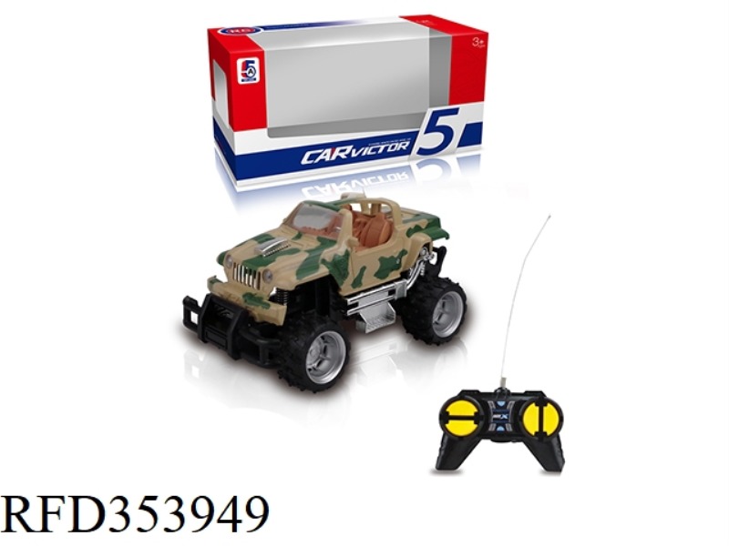 1:24 CAMOUFLAGE DODGE CROSS-COUNTRY FOUR-CHANNEL REMOTE CONTROL CAR (NOT INCLUDING BATTERY)