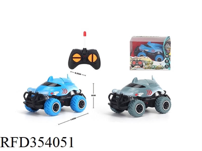 1:43 MINI OFF-ROAD SHARK GRAFFITI CAR (NOT INCLUDE)