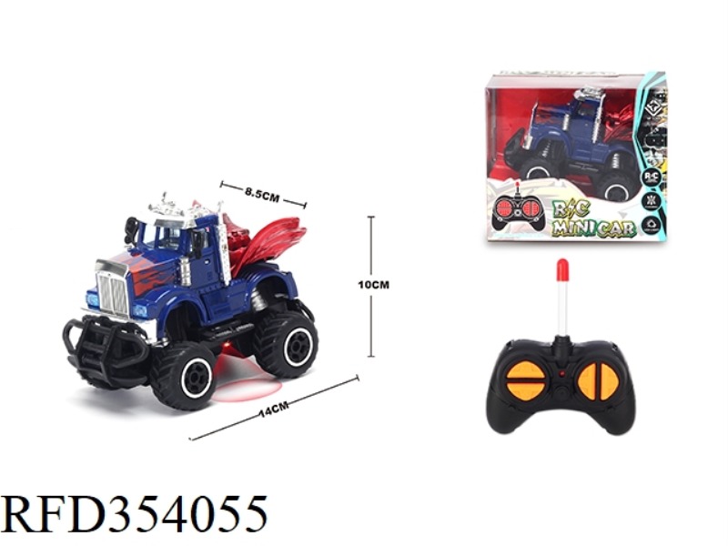 1:43 FOUR-WAY CROSS-COUNTRY AMERICAN PICKUP REMOTE CONTROL CAR (WITHOUT BATTERY)