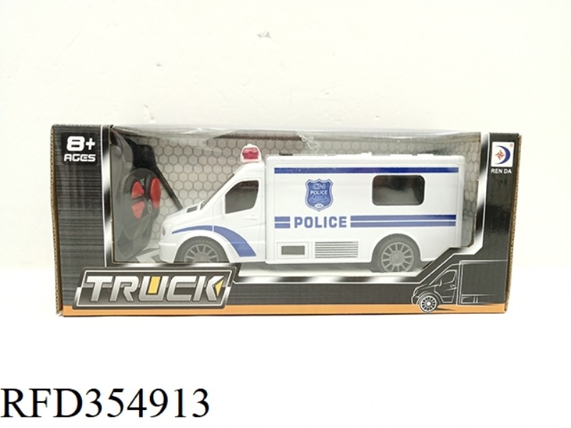 FLASHING LIGHTS SOUND REMOTE CONTROL POLICE CAR