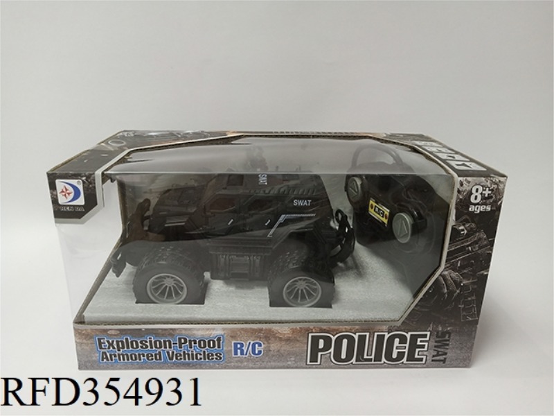 1:24 4 CHANNEL SPECIAL POLICE REMOTE CONTROL CAR