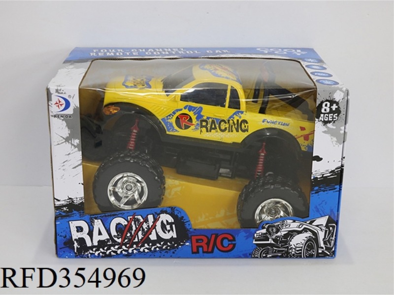 1:10 REMOTE CONTROL BIG WHEEL OFF-ROAD GRAFFITI RACING