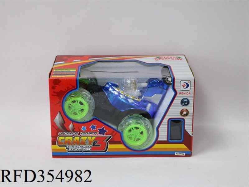 MUSIC ROTATING STAGE LIGHTS STUNT DUMP TRUCK