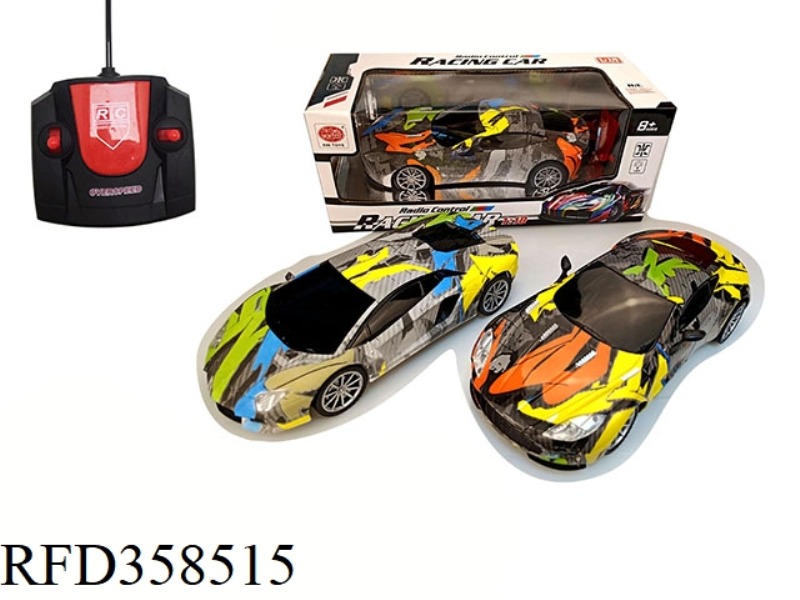 1:18 RAMBO MARTIN GLASS CAMOUFLAGE FOUR-COLOR PATTERN (HEADLIGHTS)
